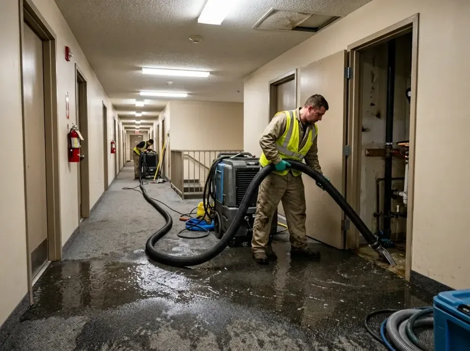 multi-unit-apartment-hallway-f-005 — frequently asked questions, Emergency Burst Pipe Water Extraction & Removal in Manvel,…
